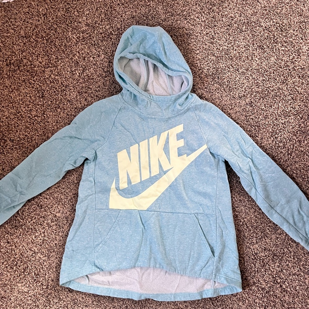 Nike Light Blue Hoodie